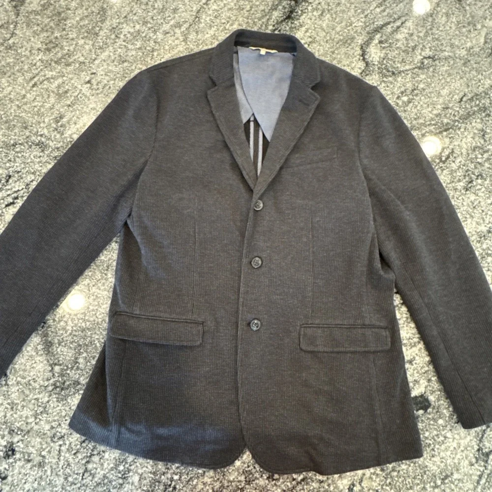 Banana Republic Heritage Edition Herringbone Gray‎ Size Large #G35